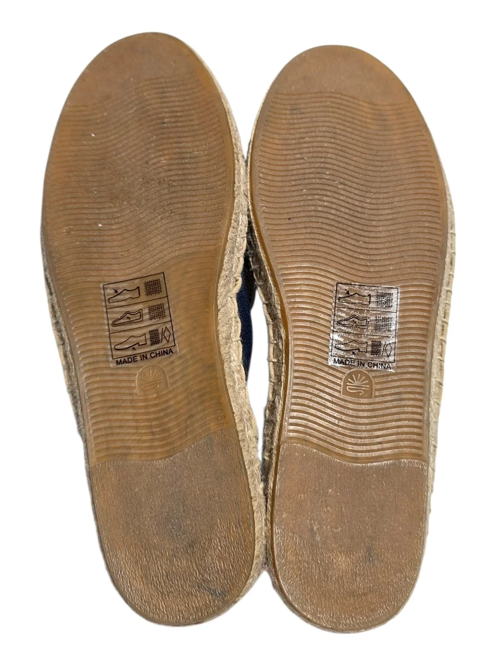 SOLUDOS WILDFLOWER EMBROIDERED ESPADRILLE MULES NAVY SZ 10